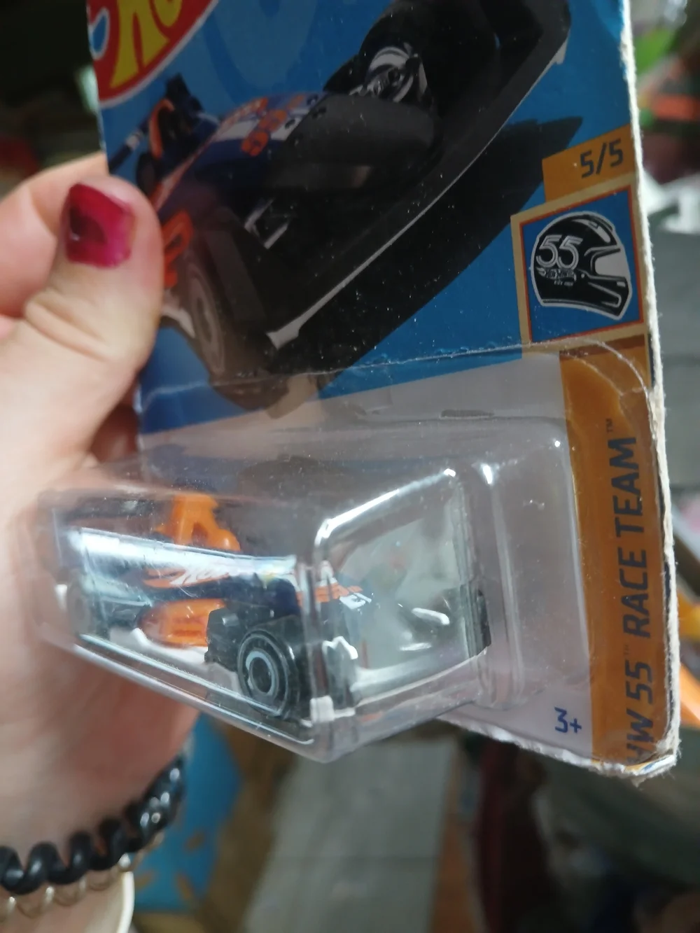 the Hot Wheels HW-4-TRAC from the 2023 HW 55th Race Team series (Collector #159/